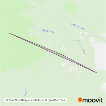 TUSinaia (Gondola) coverage area map