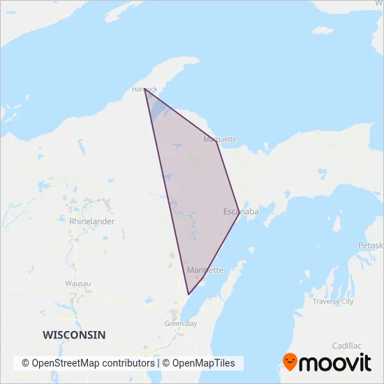 Indian Trails coverage area map