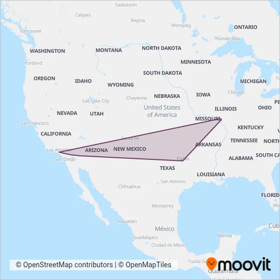 Greyhound-us coverage area map