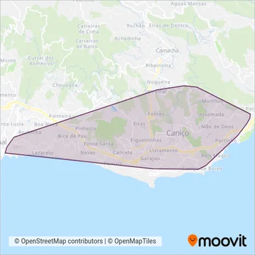 EACL coverage area map