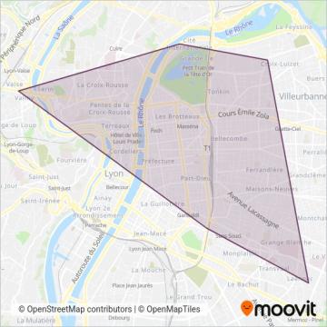TCL – Pleine Lune coverage area map