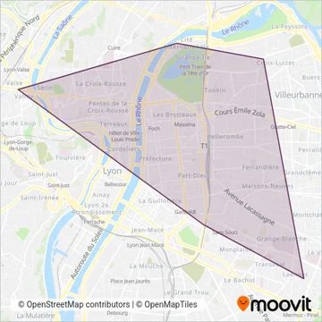 TCL – Pleine Lune coverage area map