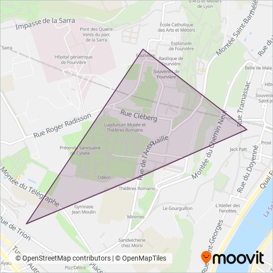 TCL SYTRAL coverage area map