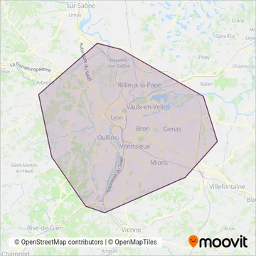 TCL SYTRAL coverage area map