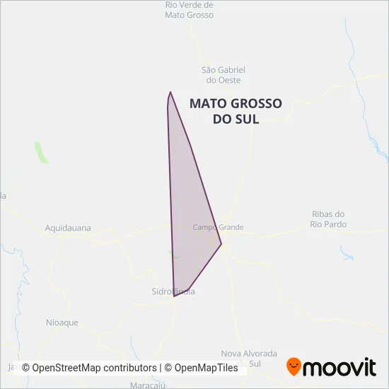 Cruzeiro do Sul coverage area map