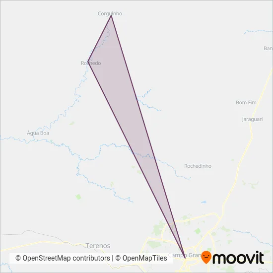 Cooptrapte coverage area map