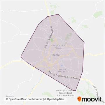 Empresa São José coverage area map