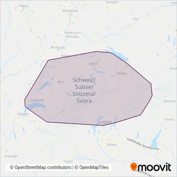 CGN coverage area map
