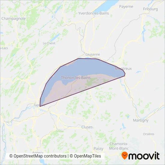 CGN SA coverage area map