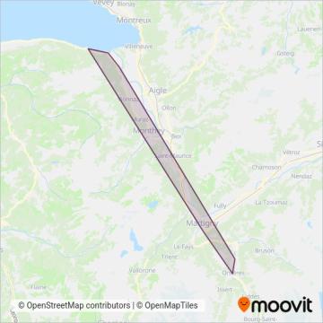 Regionalps coverage area map