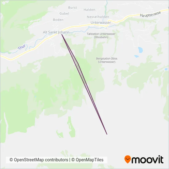 Toggenburg Bergbahnen Unterwasser (Seilbahn) Verbundsgebiet