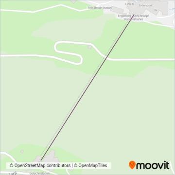 Engelberg-Trübsee-Titlis (Funicular) coverage area map