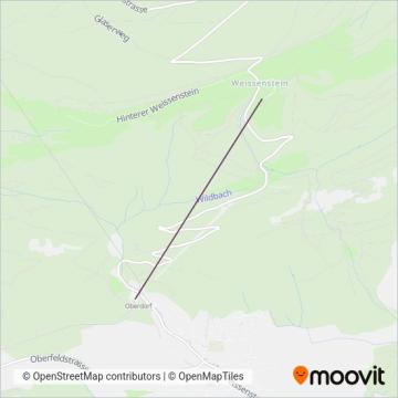 Seilbahn Weissenstein AG coverage area map