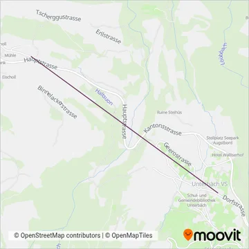 Raron-Unterbäch (Bus) Verbundsgebiet