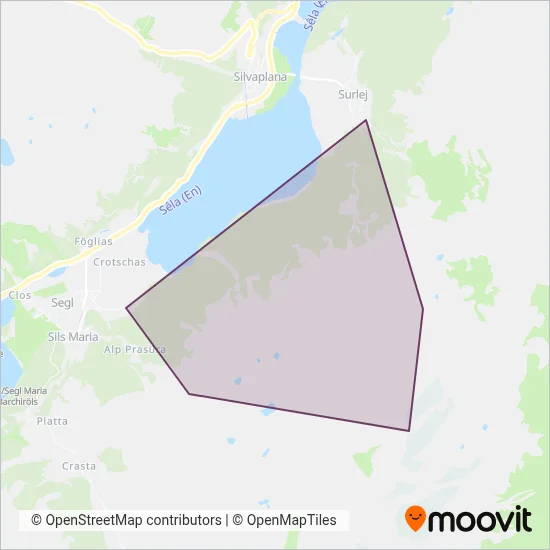 Surlej-Silvaplana-Corvatsch Verbundsgebiet