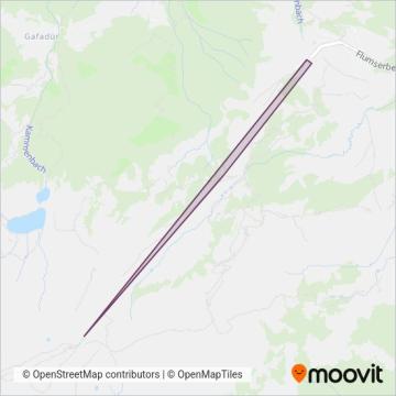 Bergbahnen Flumserberg AG coverage area map