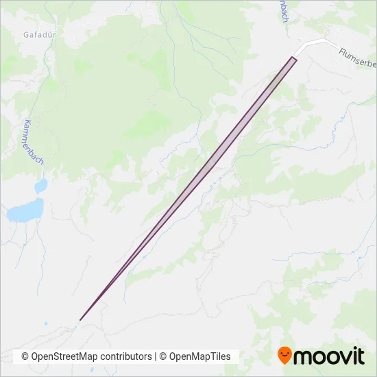 Bergbahnen Flumserberg AG coverage area map