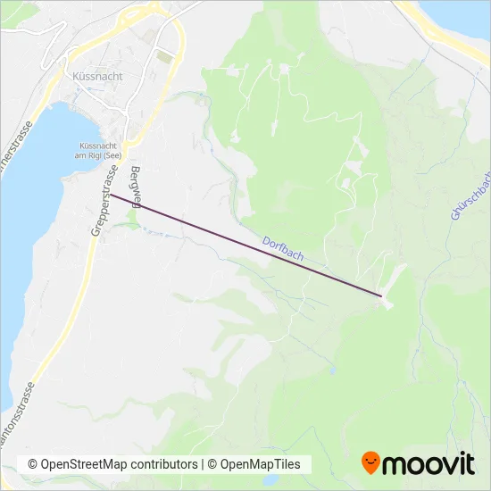 Küssnacht am Rigi-Seebodenalp coverage area map