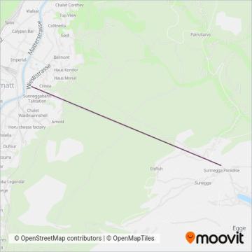 Zermatt Bergbahnen AG (Funicular) coverage area map