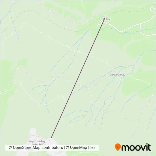 Luftseilbahn Kräbel-Rigi Scheidegg AG Verbundsgebiet