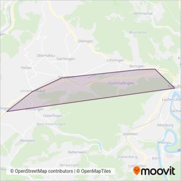 SBB GmbH (Grenzverkehr) coverage area map