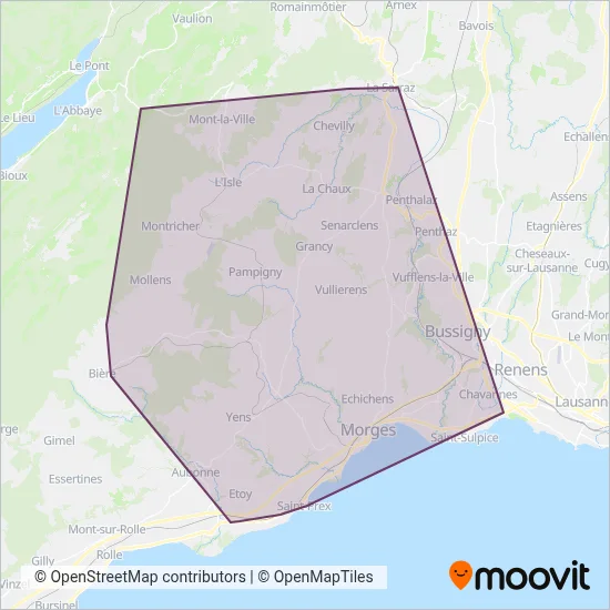 Automobiles MBC coverage area map