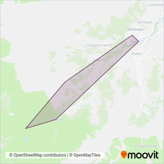 Bergbahnen Adelboden-Lenk AG coverage area map