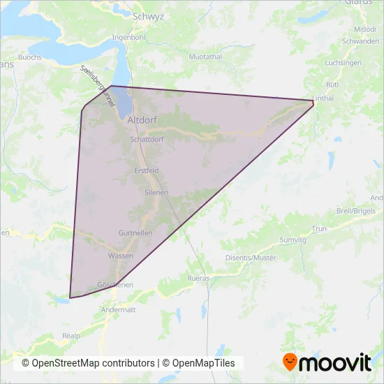 Auto AG Uri Verbundsgebiet