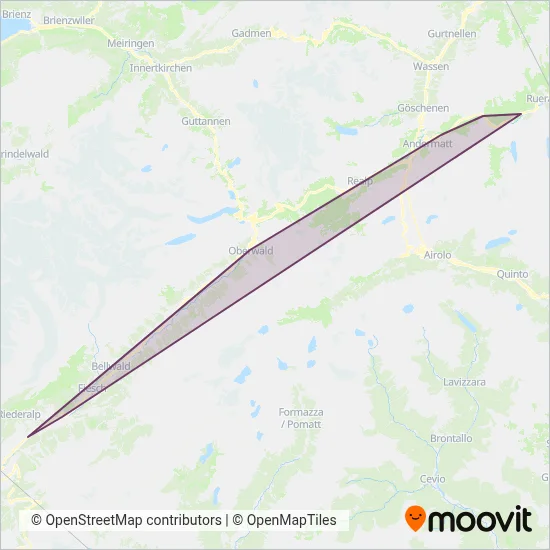 Automobildienst Matterhorn Gotthard Bahn (fo auto) coverage area map