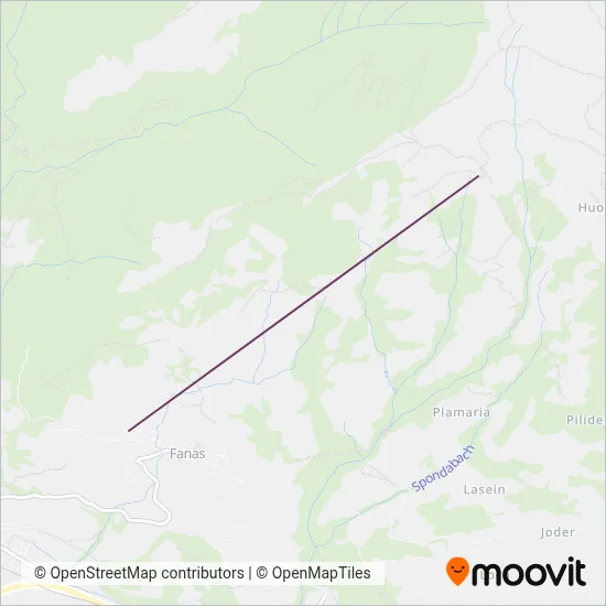 Gemeinde Grüsch coverage area map