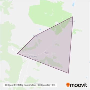Gemeinde Luzein coverage area map
