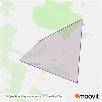 Carte de la zone de couverture de Gemeinde Luzein
