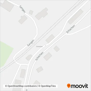 Schweizerische Südostbahn AG Ersatzverkehr coverage area map