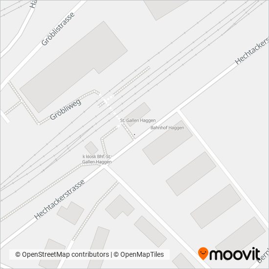 Schweizerische Südostbahn AG Ersatzverkehr coverage area map