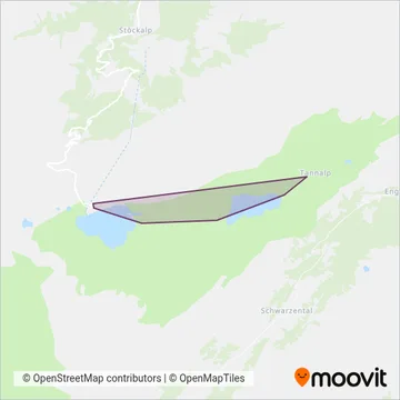 Sportbahnen Melchsee-Frutt (lsm) - Bus coverage area map