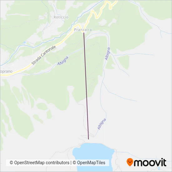 EWZ Bergeller Kraftwerke coverage area map