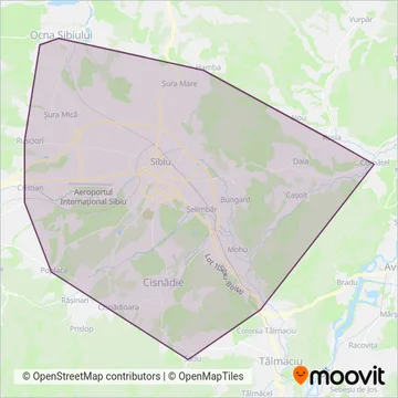 Zonă acoperire TurSib | Linii Metropolitane