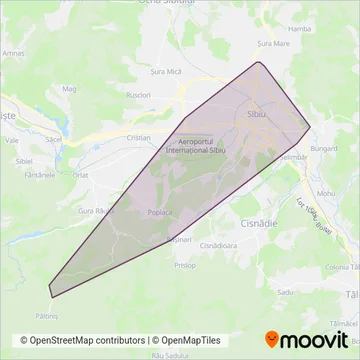 Tursib coverage area map