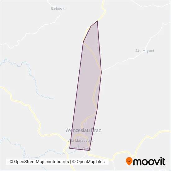 Prefeitura Municipal de Wenceslau Braz coverage area map