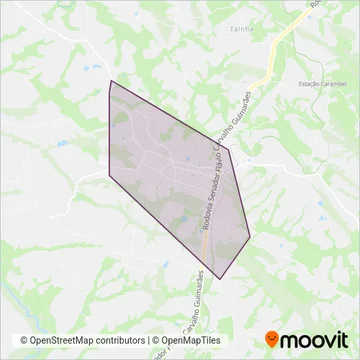 Busão Grátis (Carambeí) coverage area map