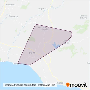 Adranone Soc. Cop. coverage area map