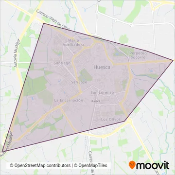 Avanza División Norte coverage area map