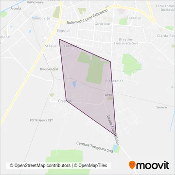 Giroceana coverage area map