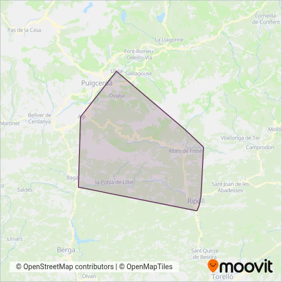 Autocars Mir coverage area map