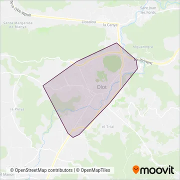 TPO coverage area map