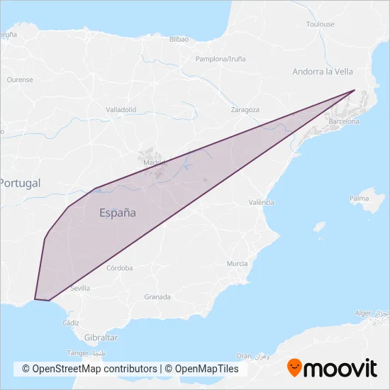 Cobertura del mapa de TPO