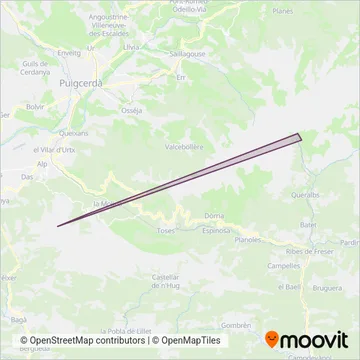 FGC (Gondola) coverage area map