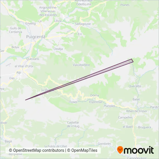 Cobertura del mapa de FGC (Telecabina)