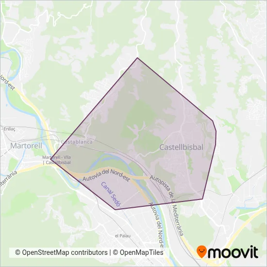 DIREXIS TGO coverage area map