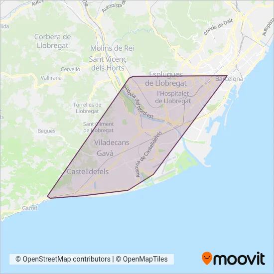 Cobertura del mapa de Avanza